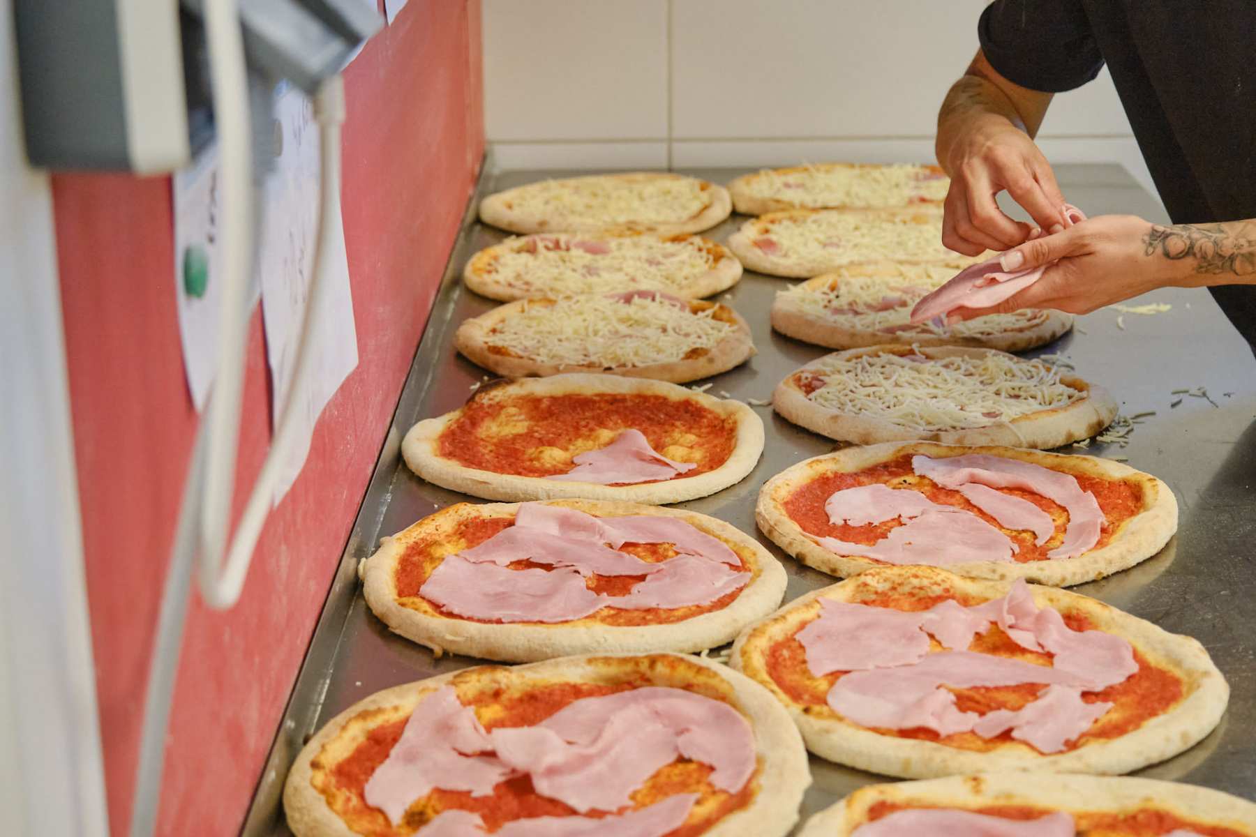 Pizza pour séminaire à Colmar